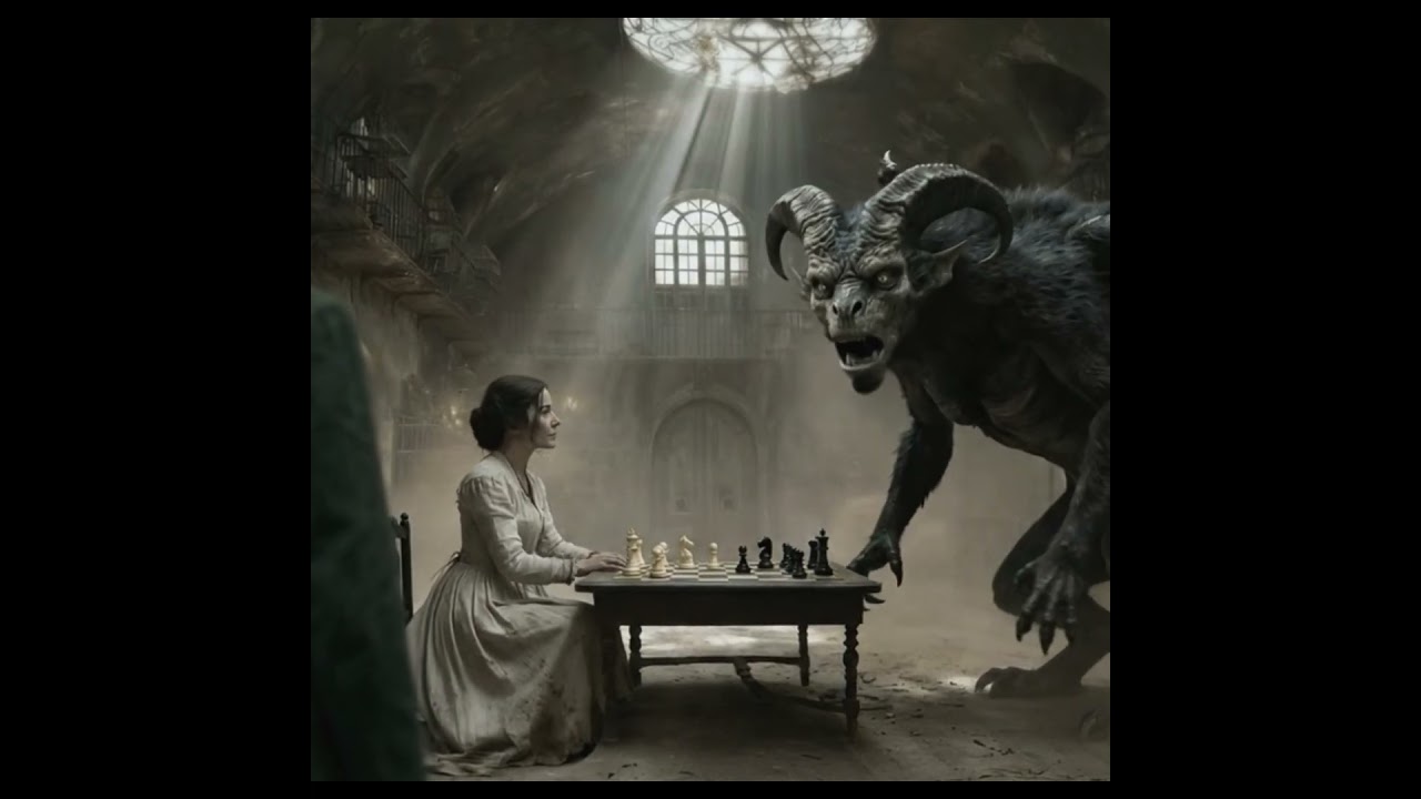 CHESS WITH THE BAT DRAGON - The Devils Bargain -  Fantasy Dragon Creature; Monster Town episode