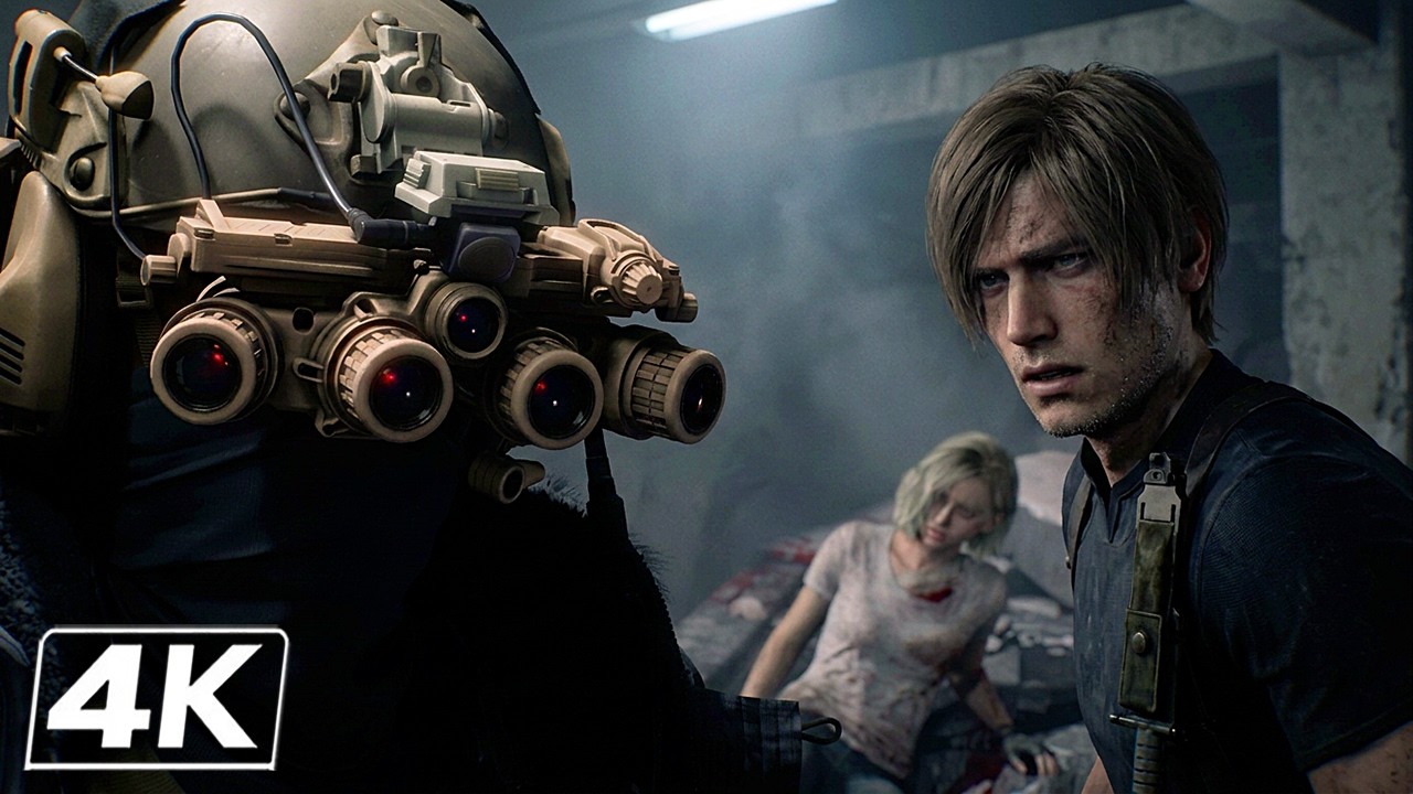 Chris Redfield SAVES Leon & Grace - The Rescue Scene RESIDENT EVIL 9 Requiem (2026) 4K