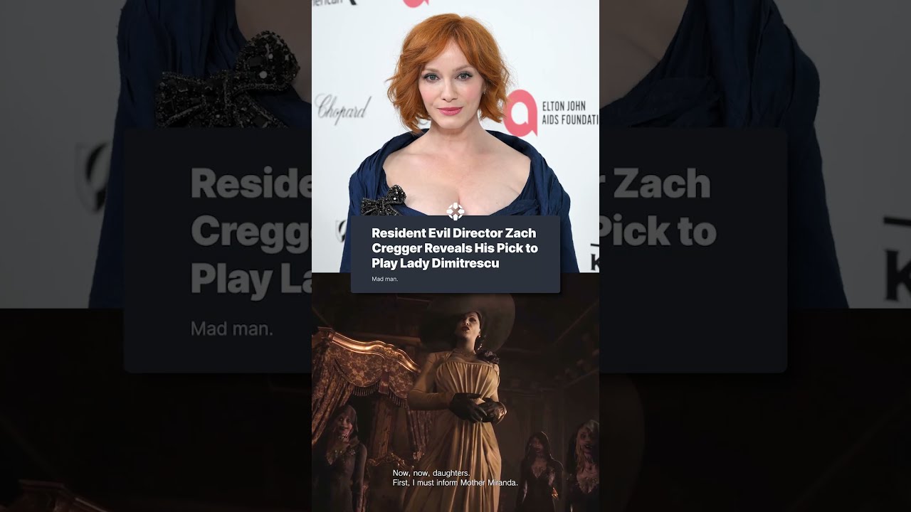 Christina Hendricks as the live-action Lady D?