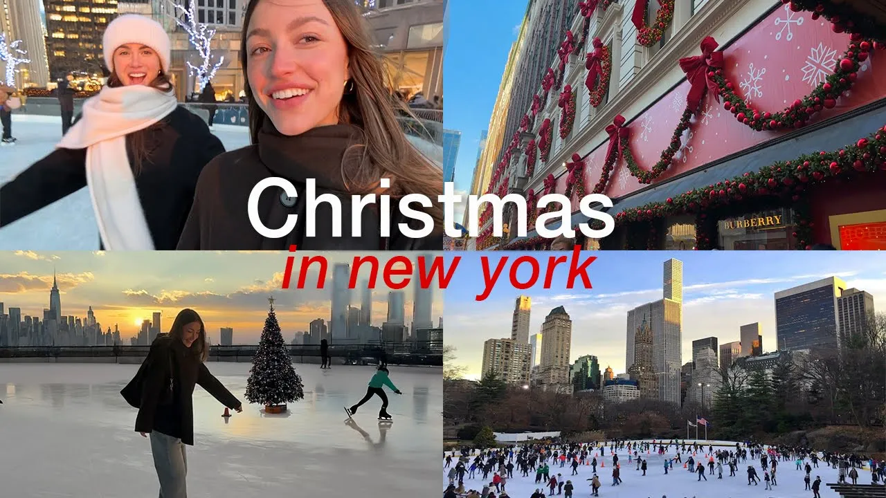 christmas in new york 🌟 VLOG
