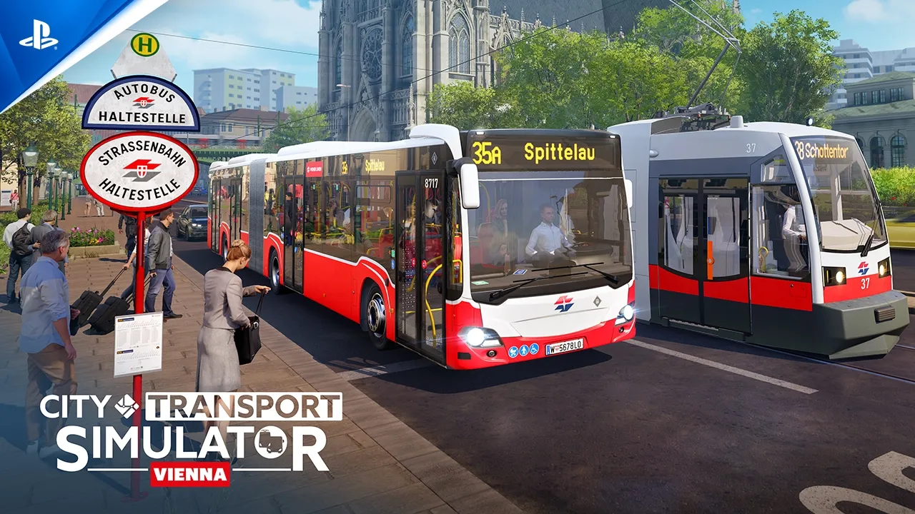 City Transport Simulator 2026 - Vienna Announcement Trailer | PS5 Games