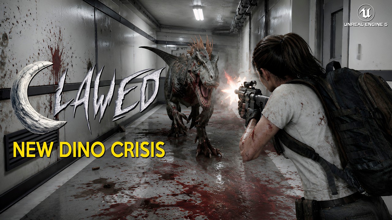CLAWED New Gameplay Demo | BRUTAL 2026 Survival Horror Co-op like Dino Crisis and Jurassic Park