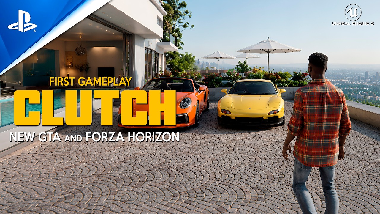 CLUTCH First Gameplay Reveal | New OPEN WORLD RACING Game like GTA by Forza Creators