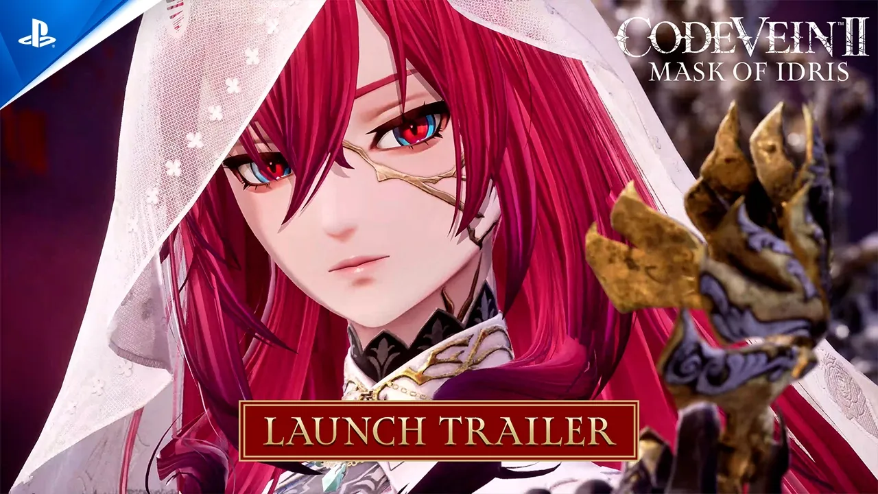 Code Vein II - Mask of Idris DLC Launch Trailer | PS5 Games