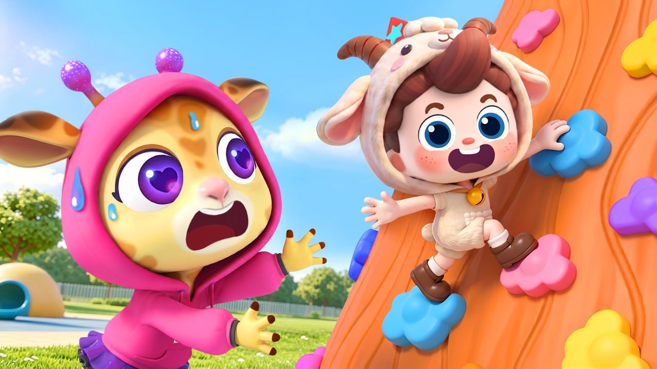 Come Down, Baby Goat | Safety Rules for Kids | Nursery Rhyme & Kids Songs | BabyBus