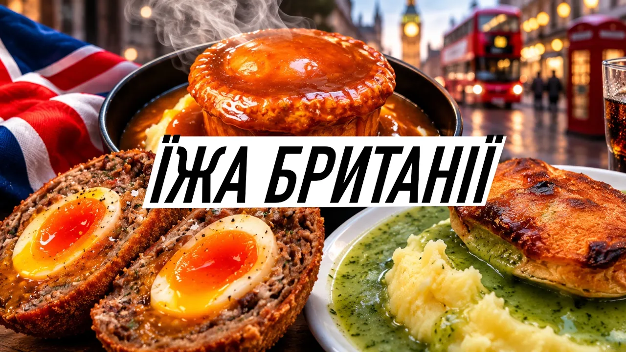 🏴󠁧󠁢󠁥󠁮󠁧󠁿 Чому в Англії така жахлива кухня??? Їжа Світу