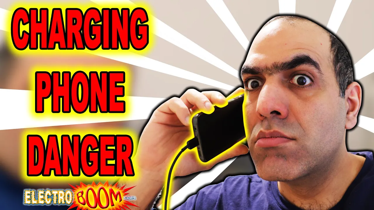 Cooked by a CHARGING CELLPHONE! ElectroBOOM Crew EXPOSED!!! (REUPLOAD of LATITY-004)