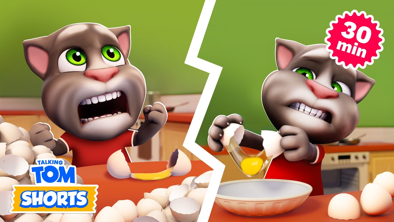 Cooking Competition 🔥🧑‍🍳 Talking Tom Shorts Compilation