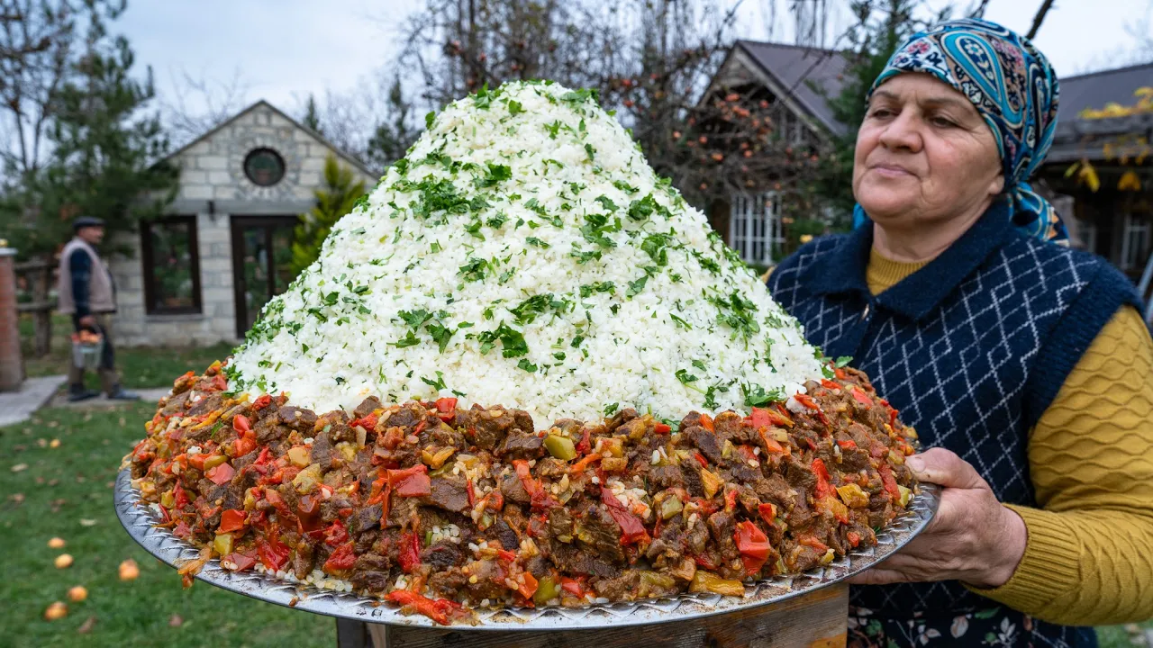 Cooking Village Style Beef And Vegetable Pilaf 🌶