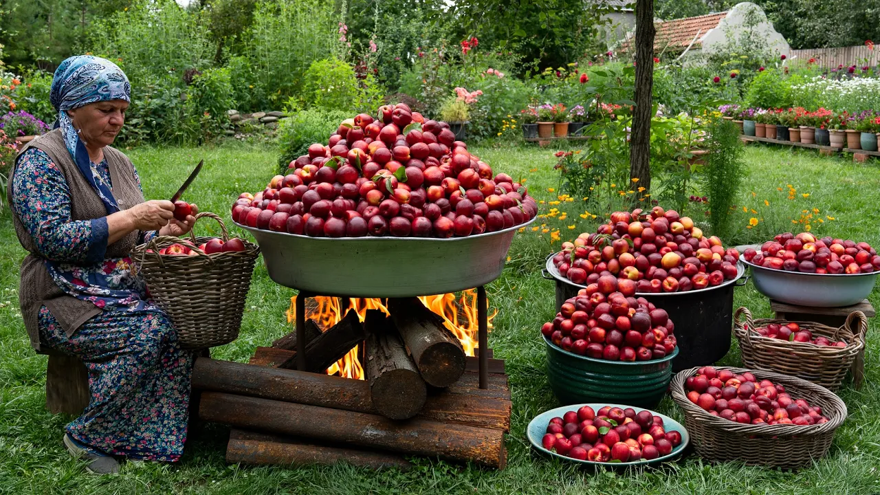 Cooking with Fresh Nectarines | Jam, Juice & Rustic Pie 🍑🌿