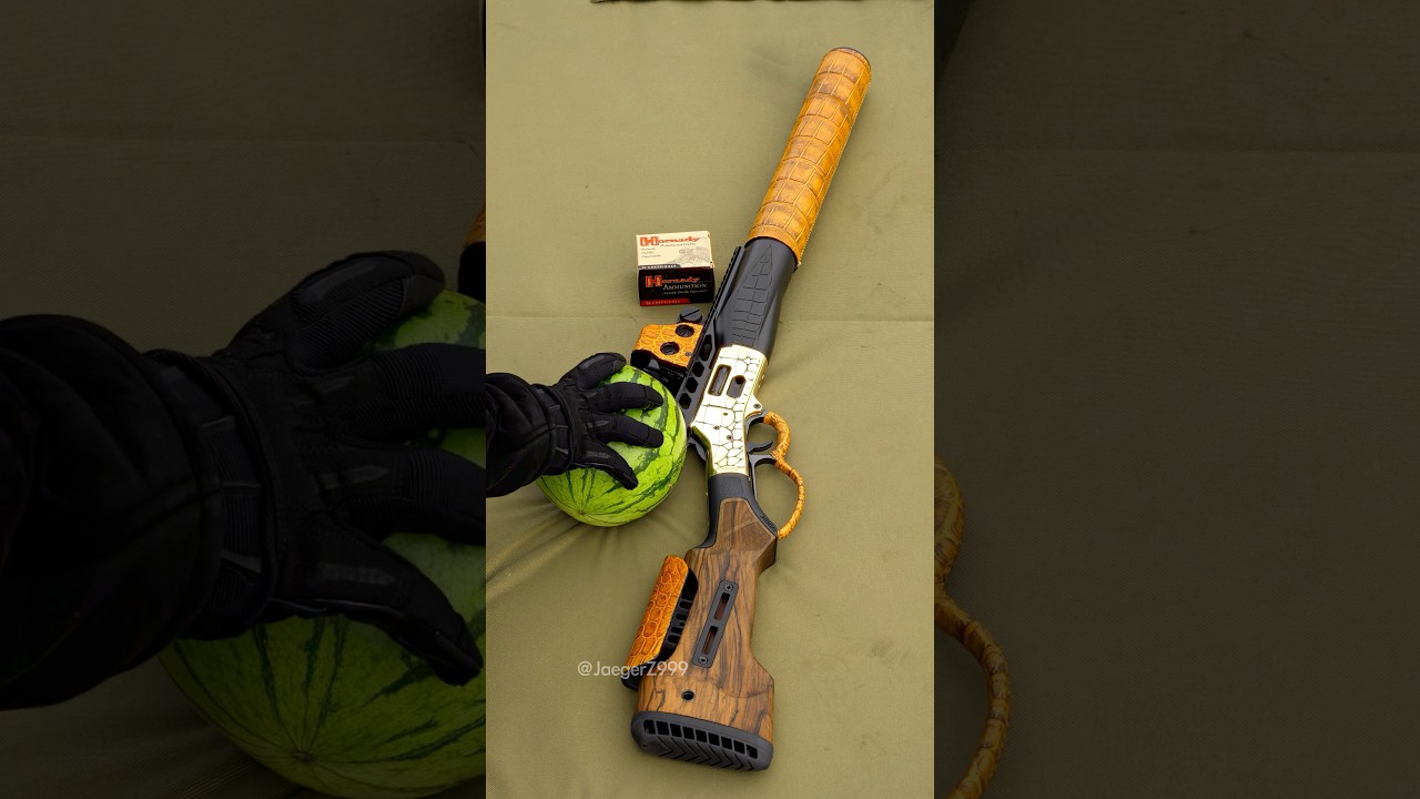 Cowboy Birkin / Wren Metal Integrally suppressed Lever Action w Woox Bravado High Grade
