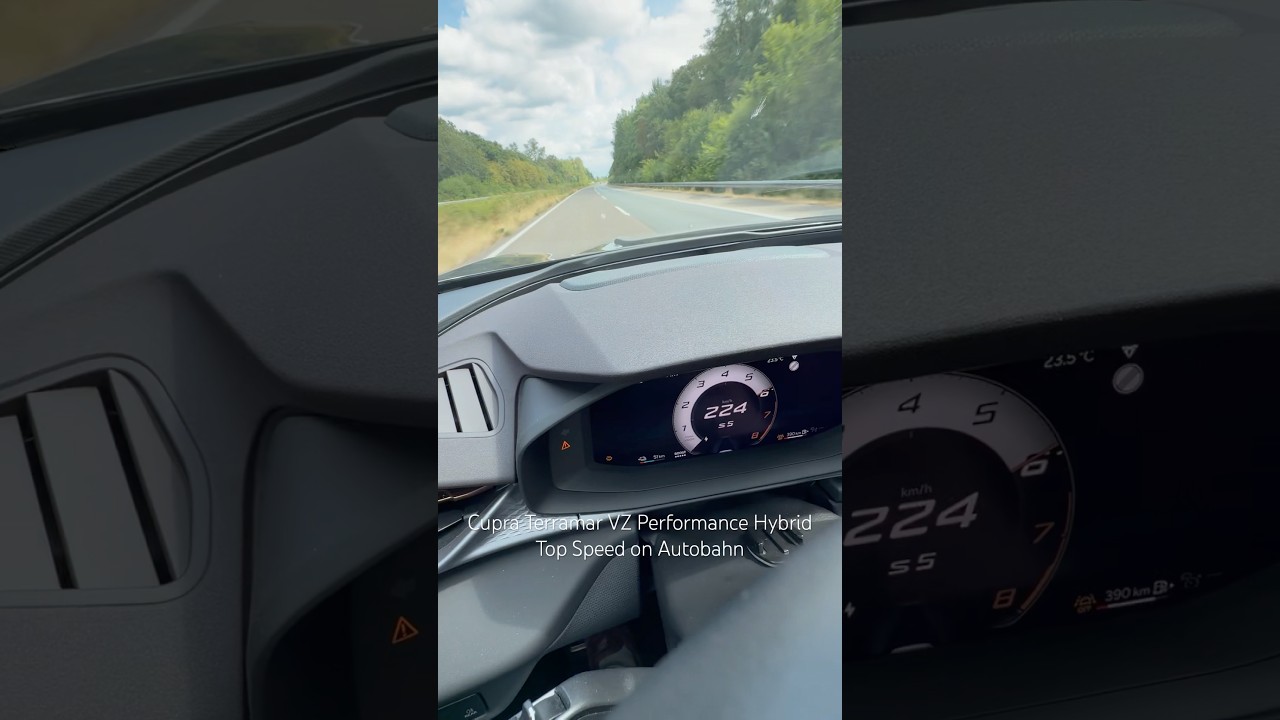 Cupra Terramar VZ Performance eHybrid is their fast family SUV with 272HP#autotopnl #cupra #autobahn