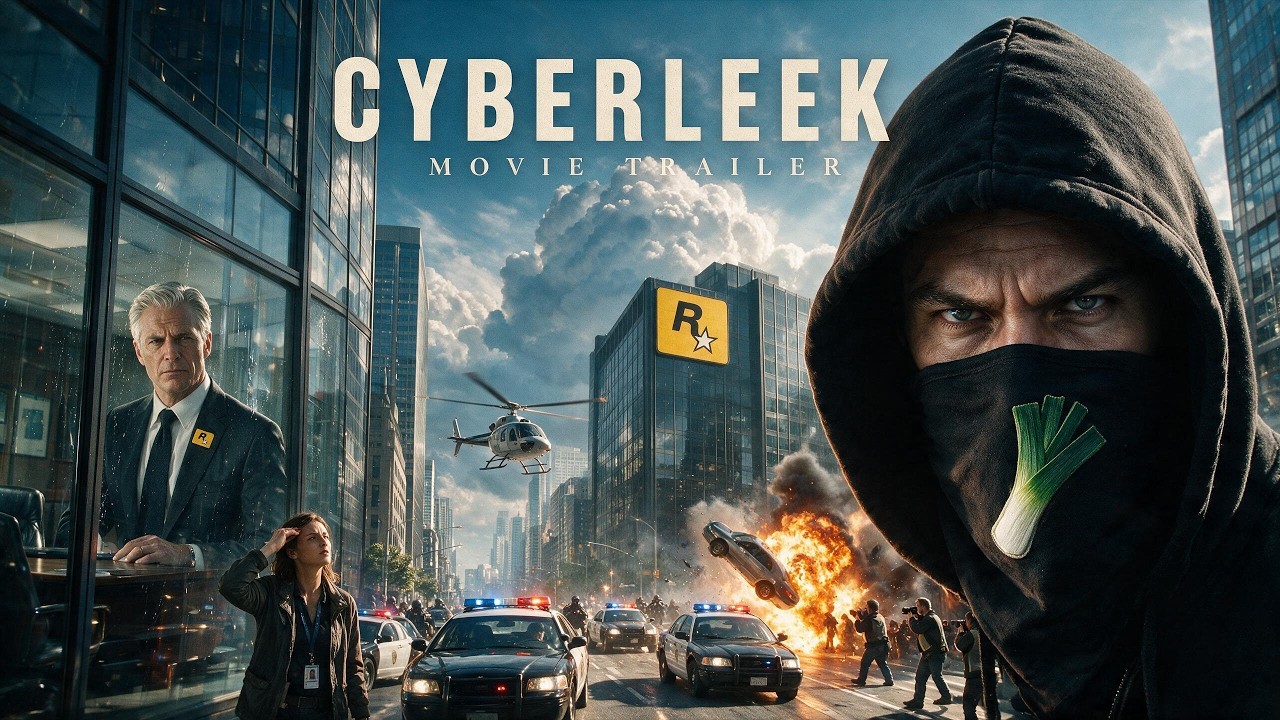 CYBERLEEK — Official Trailer | The Man Rockstar Can't Find