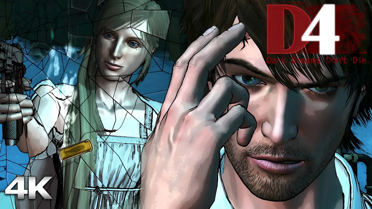 D4: DARK DREAMS DON'T DIE All Cutscenes (Full Game Movie) 4K 60FPS Ultra HD