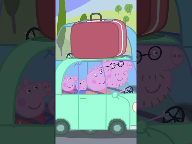 Daddy Pig Drives on the Wrong Side in Italy 🚗 #shorts #peppapig