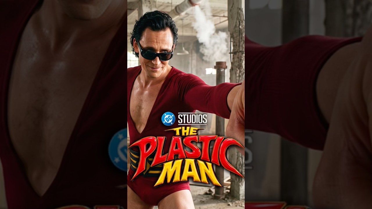 DC's Most Unpredictable Hero #shorts #plasticman #tomhiddleston #dc