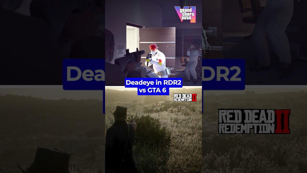 Deadeye in RDR2 vs GTA 6