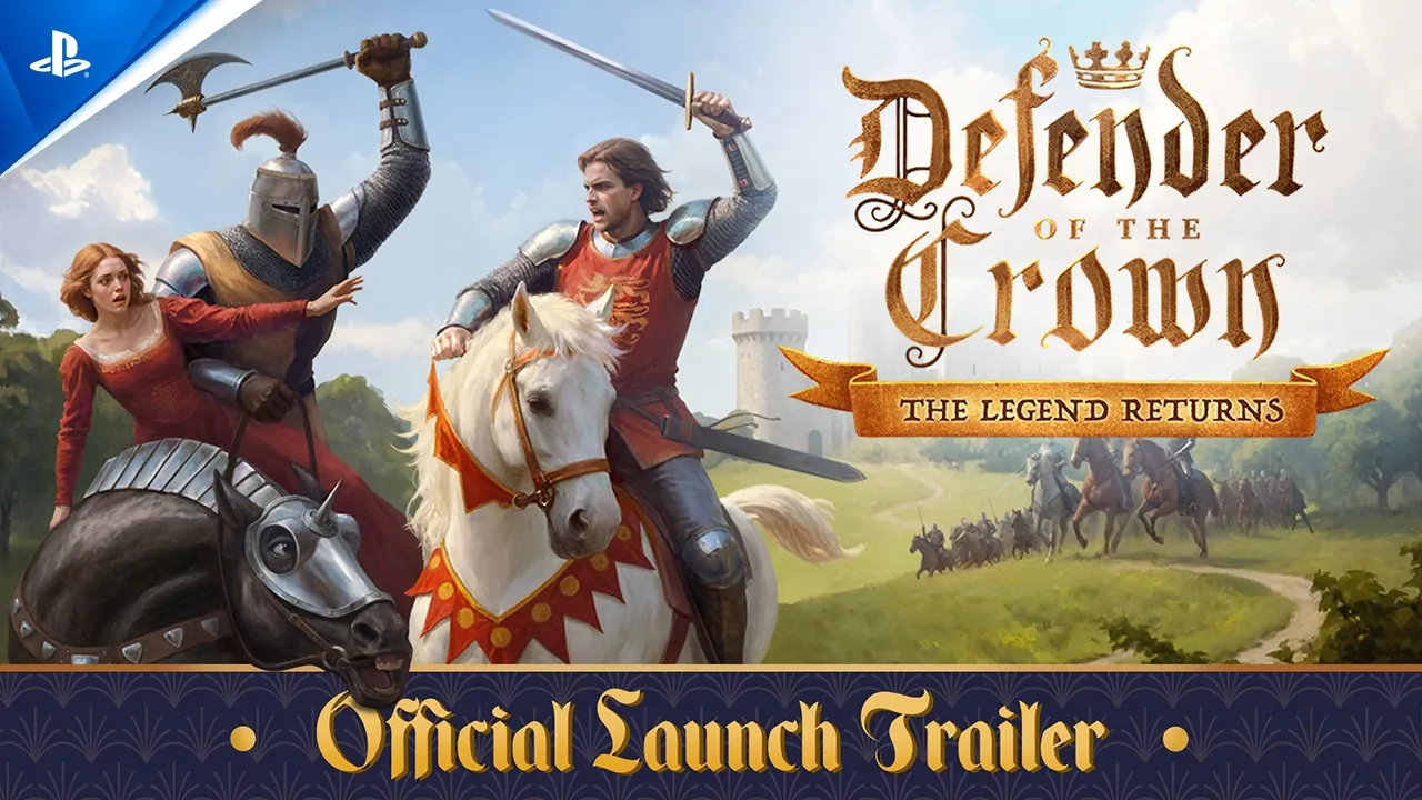 Defender of the Crown: The Legend Returns - Launch Trailer | PS5 Games