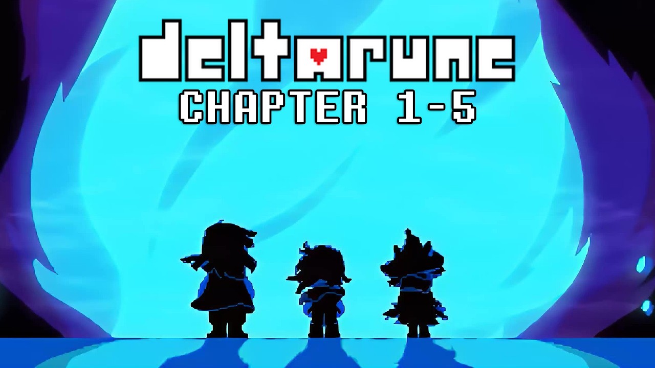 DELTARUNE - Full Game Walkthrough (Chapter 1,2,3,4,5)