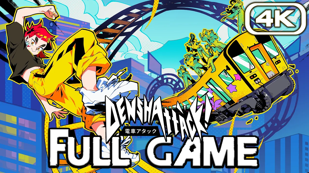 DENSHATTACK Gameplay Walkthrough FULL GAME (4K 60FPS) No Commentary