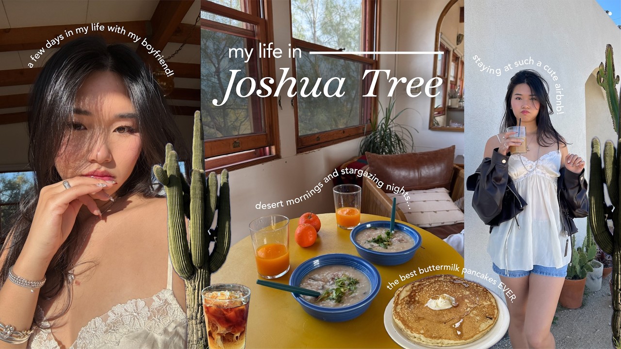 desert nights with a boy... 🏜️💕 | vtg thrifting, hiking, stargazing & blood moon!?