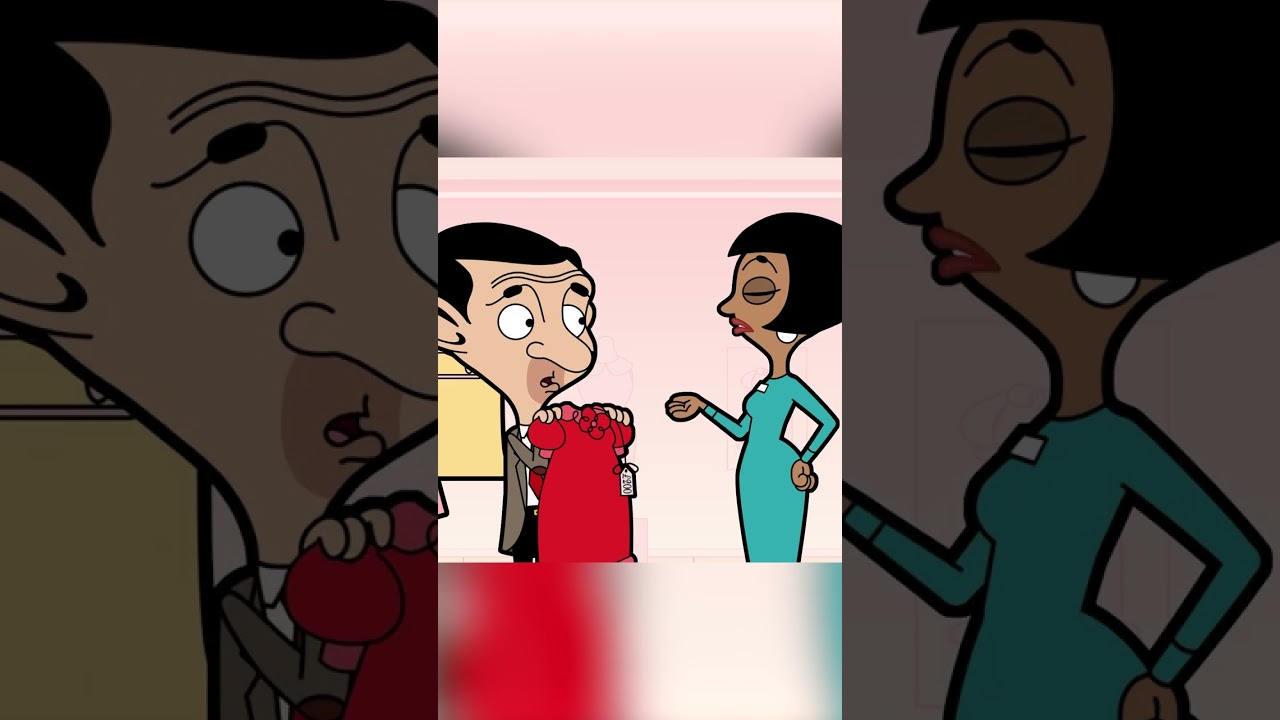 Designer Dress, Bean Budget 👗 #mrbean