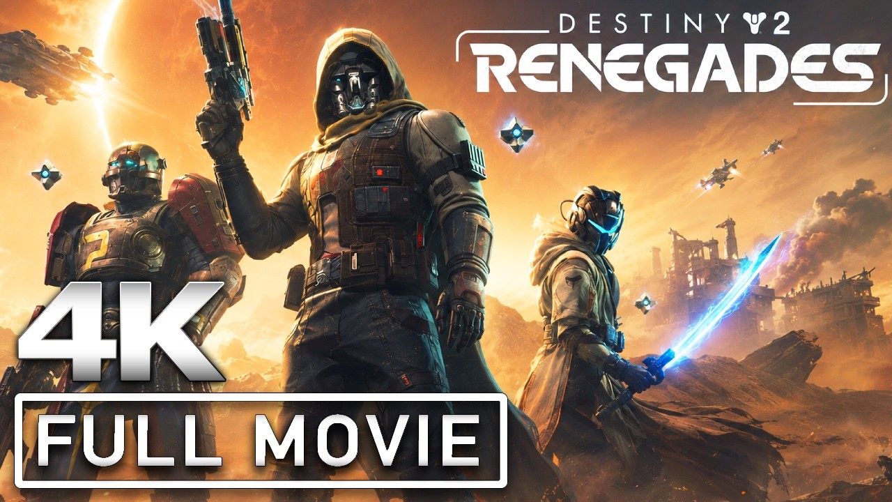 DESTINY 2: RENEGADES  All Cutscenes (Full Game Movie) 4K 60FPS Ultra HD