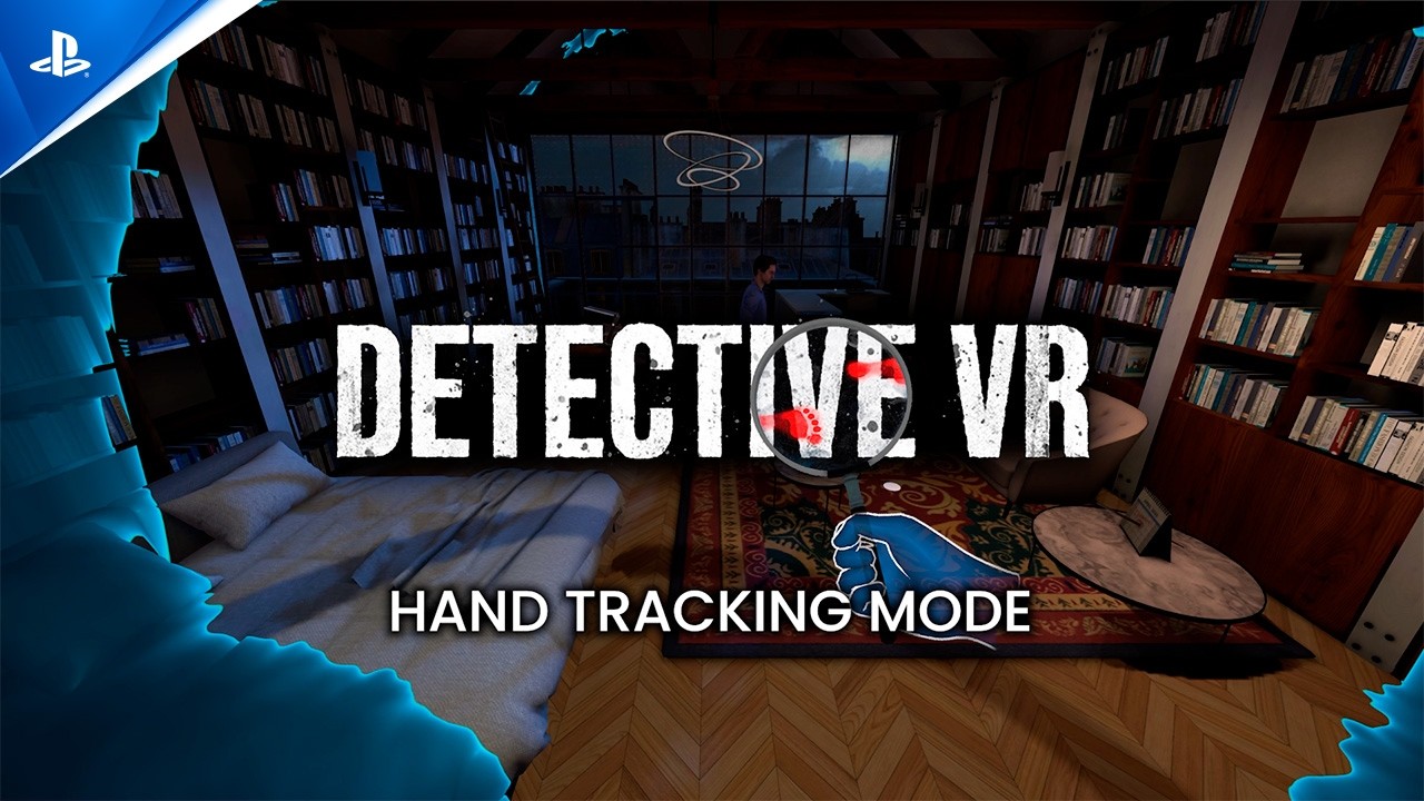 Detective VR - Hand Tracking Gameplay | PS VR2 Games