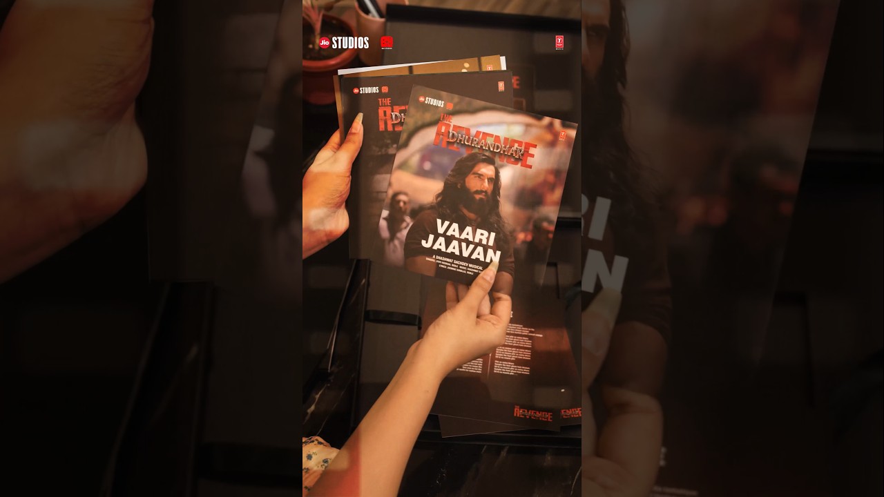 DHURANDHAR THE REVENGE ON VINYL😍🔥- GET YOURS NOW! | Ranveer Singh | Aditya Dhar | Shaswat Sachdev