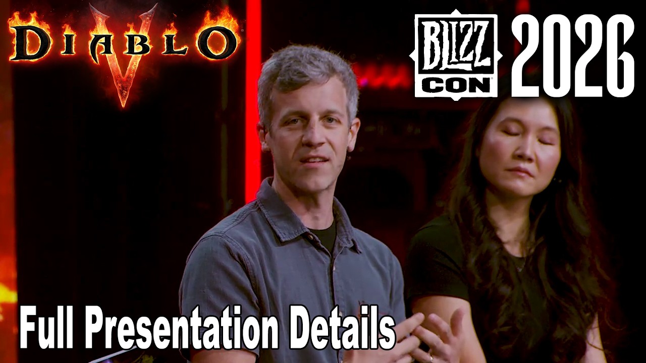 Diablo 5 Details Full Presentation Panel | BlizzCon 2026