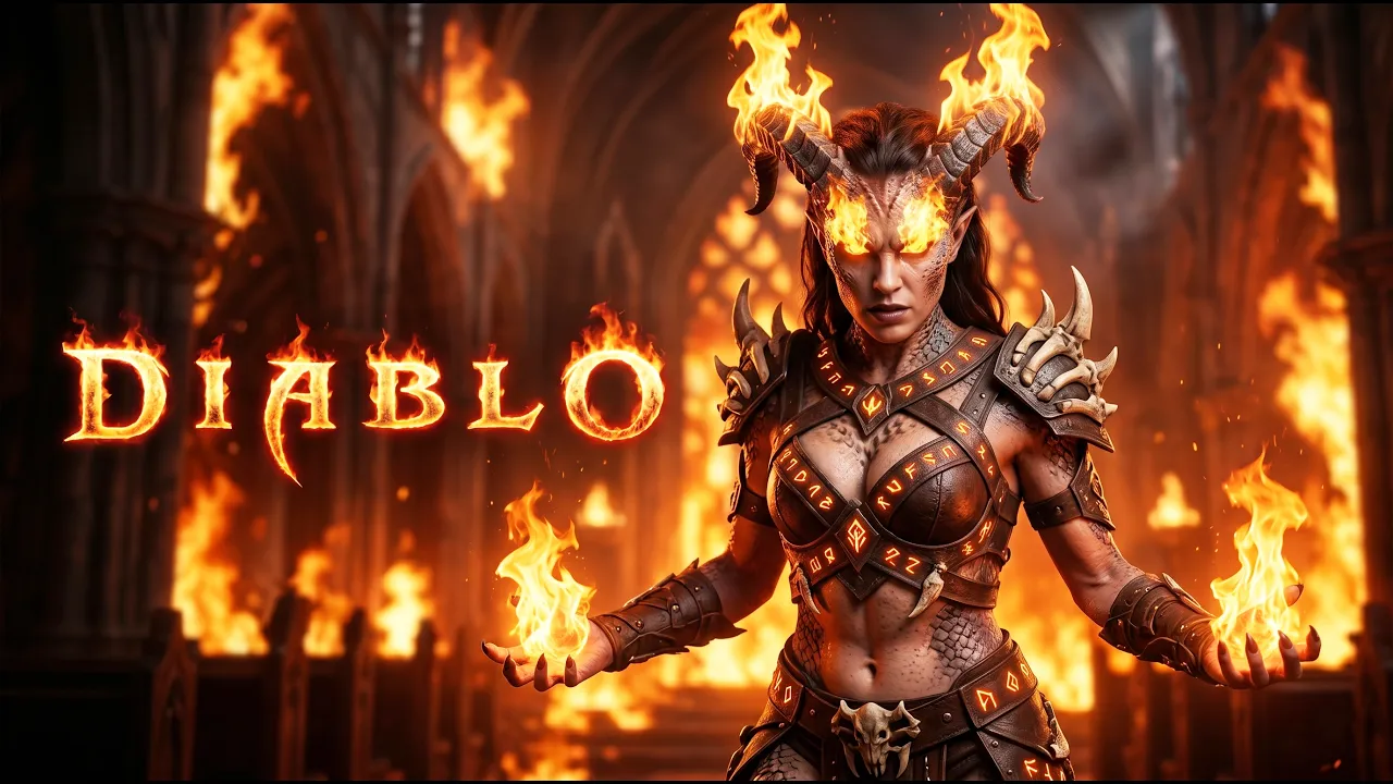 DIABLO Full Movie 2026: Lilith | Superhero FXL Action Fantasy Movies 2026 in English (Game Movie)