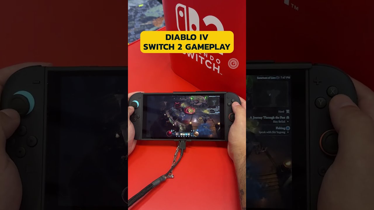 Diablo IV Nintendo Switch 2 Gameplay