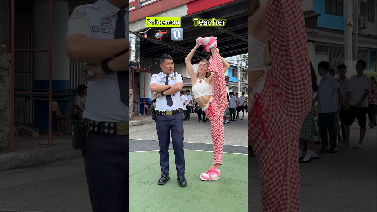 Diana VS Police 👮🏼😱 Who is more flexible?🔥