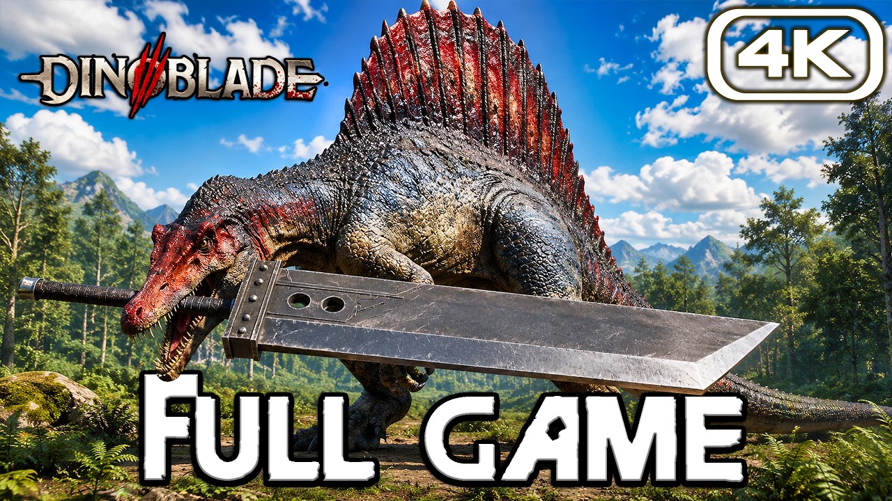 DINOBLADE Gameplay Walkthrough FULL GAME (4K 60FPS) No Commentary
