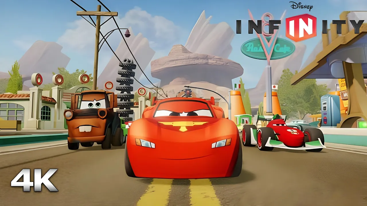 DISNEY INFINITY: CARS All Cutscenes (Full Game Movie) 4K 60FPS Ultra HD