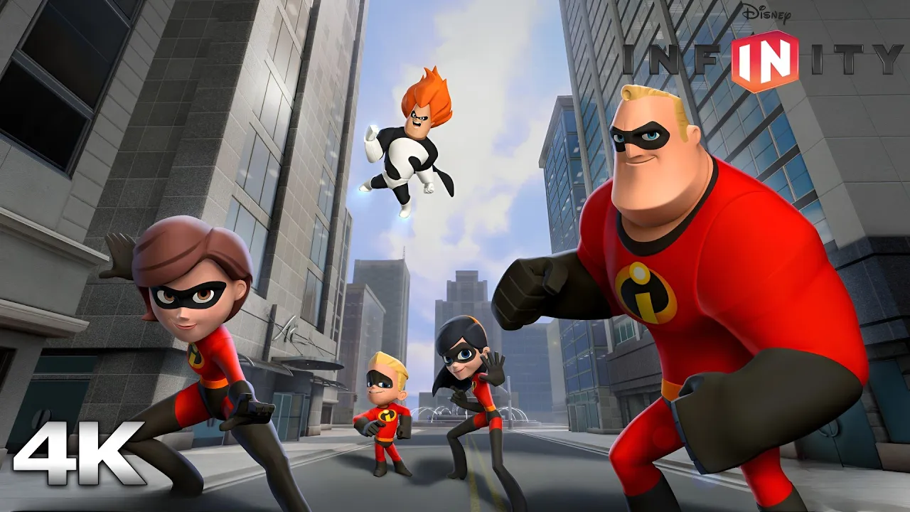 DISNEY INFINITY: THE INCREDIBLES All Cutscenes (Full Game Movie) 4K 60FPS Ultra HD