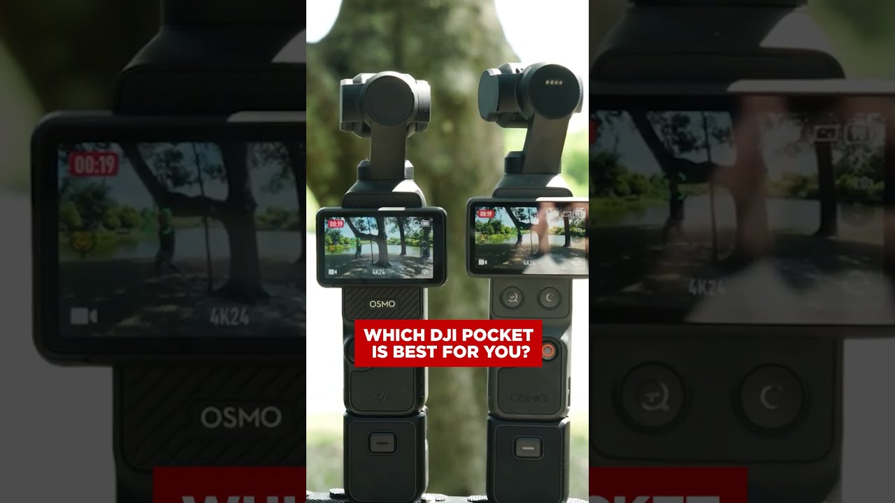 DJI POCKET 3 VS 4