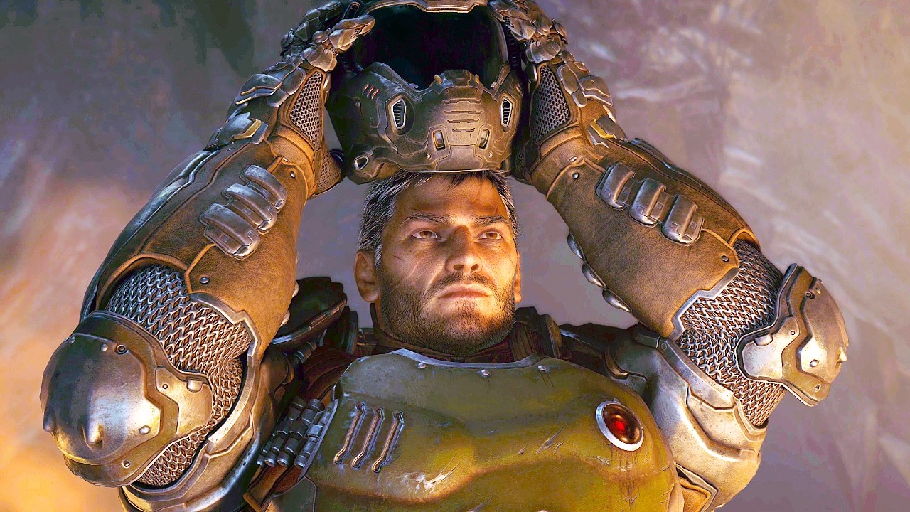 Doomguy Creates Praetor Suit - Doom The Dark Ages Revelations DLC Cutscene