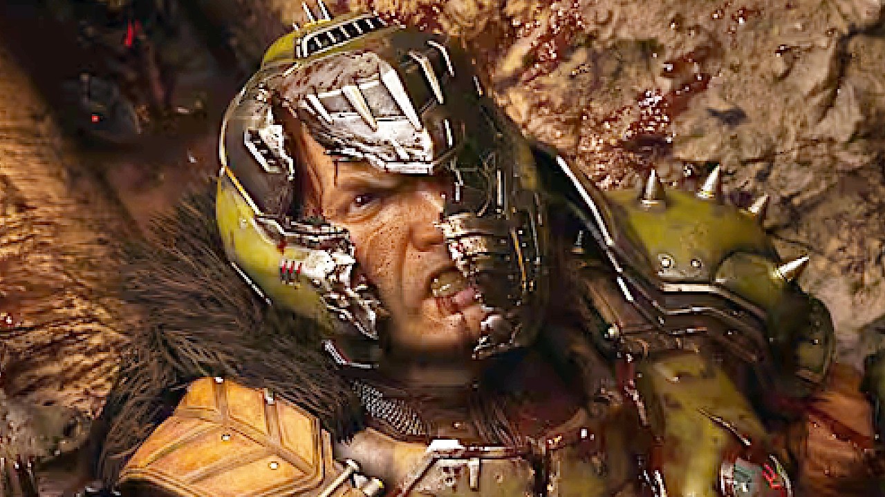 Doomguy Gets His Helmet Destroyed - Doom The Dark Ages Revelations DLC Cutscene