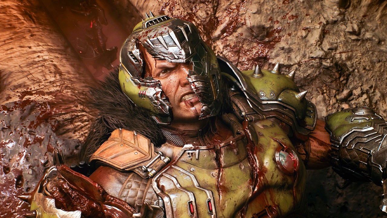 Doomguy Getting Destroyed Scene - Doom The Dark Ages Revelations DLC