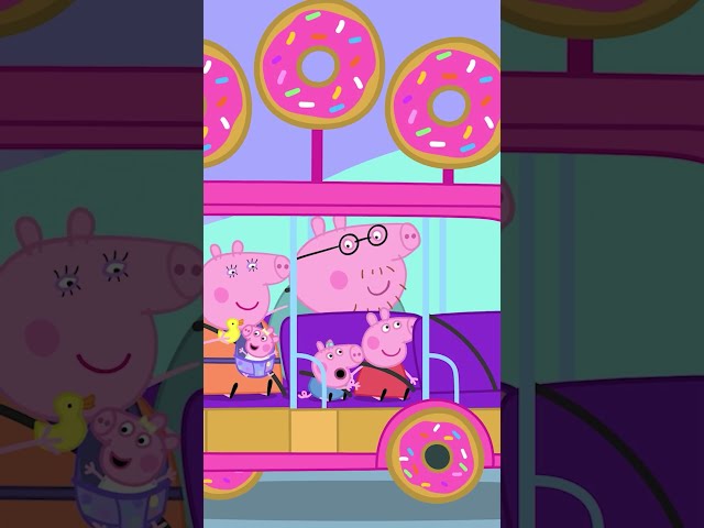 DOUGHNUT FACTORY #PeppaPig #Shorts