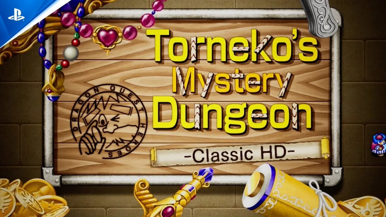 Dragon Quest Heroes - Torneko‘s Mystery Dungeon -Classic HD- Release Trailer | PS5 Games