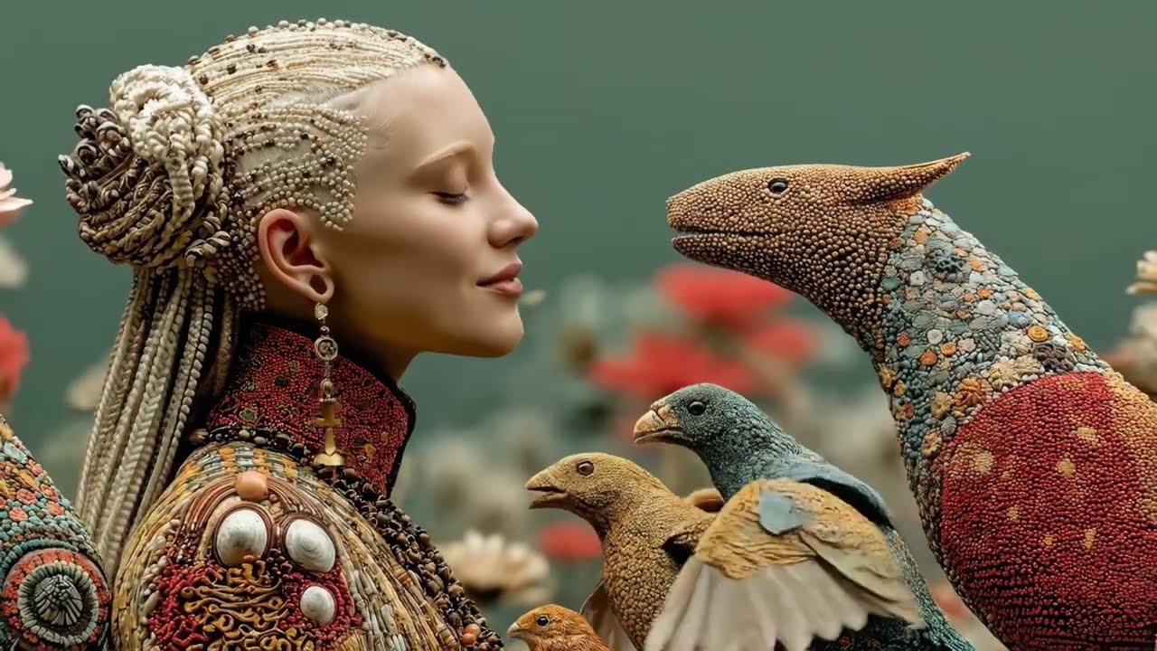 Dreamlike Jungle of Steampunk & Wonder - Meditative AI Art