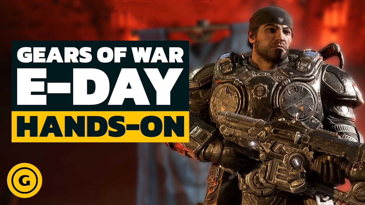 E-Day Is The Best Gears Has Ever Felt | Horde and Versus Hands-On Impression