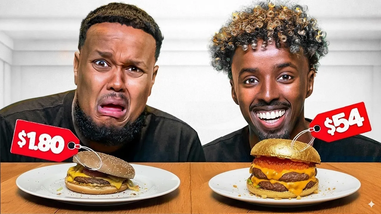 Eating Cheap VS Expensive Food