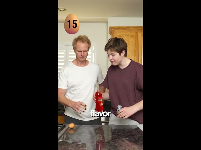 EGG ON HEAD PRANK #shorts