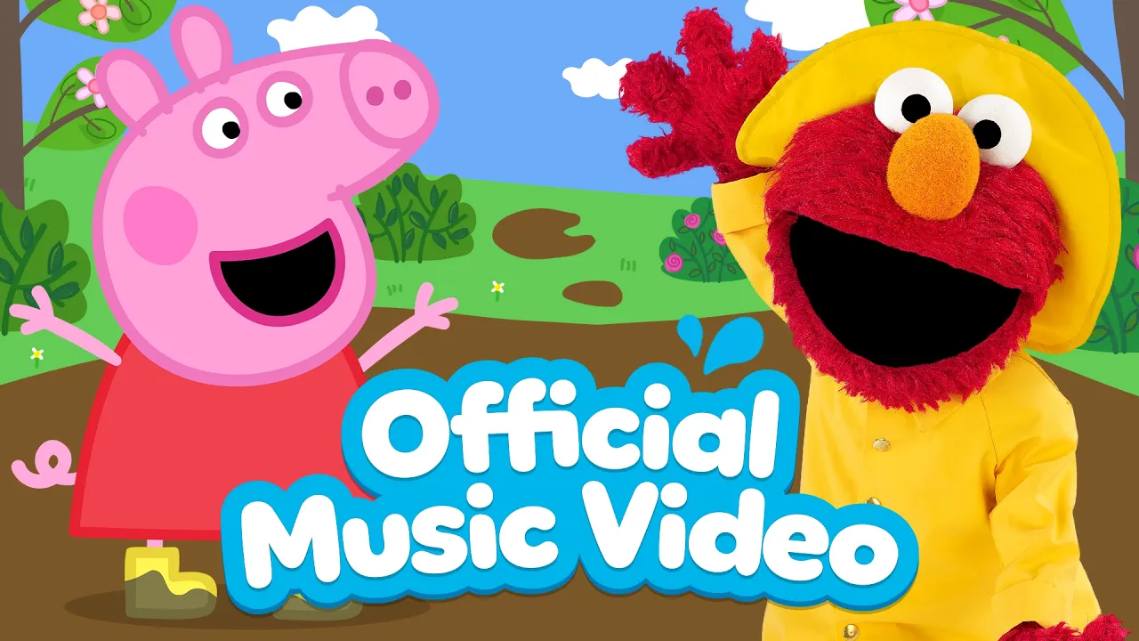Elmo and Peppa’s Muddy Puddles (Dance Remix) Official Video @PeppaPigOfficial x  ⁨@SesameStreet ⁩