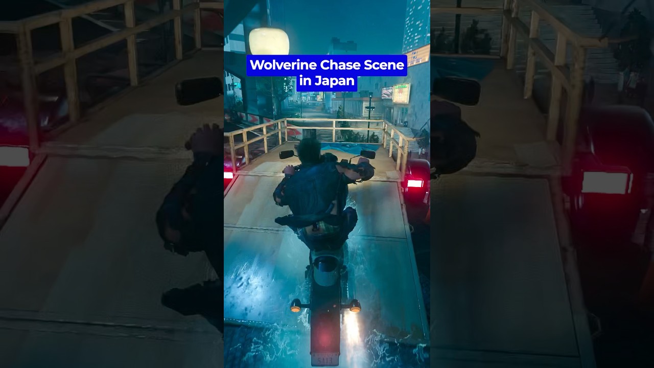 Epic Japan Bike Chase in Marvel’s Wolverine