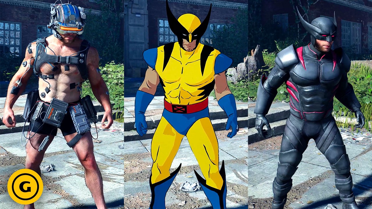 Every Marvel's Wolverine Costume and Claw Showcase