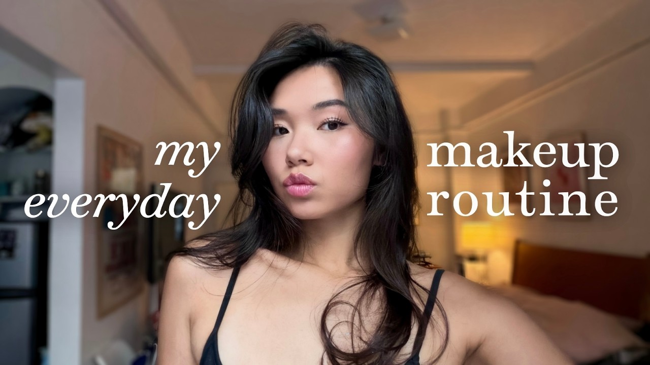everyday glam makeup routine | drugstore & high-end products, less than 20 minutes!